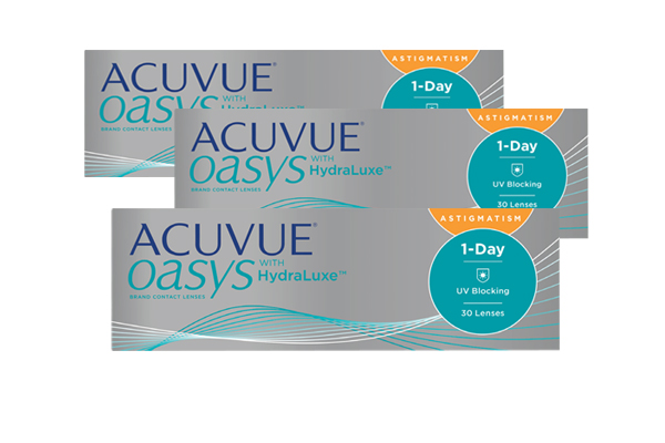 Acuvue Oasys 1-Day HydraLuxe Astigmatism 90er