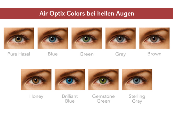 Air Optix Colors Farbige Kontaktlinsen Online Bestellen