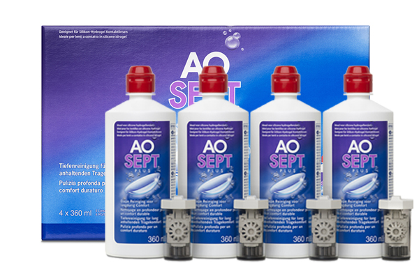 AOSept Plus 4x360ml Systempack