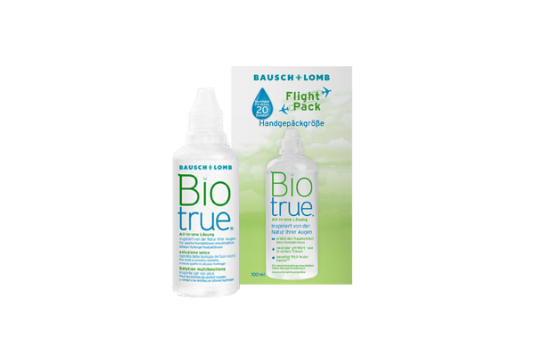 Biotrue all-in-one flight pack