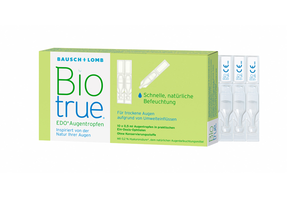 Biotrue Augentropfen EDO 10 x 0,5 ml Ampullen