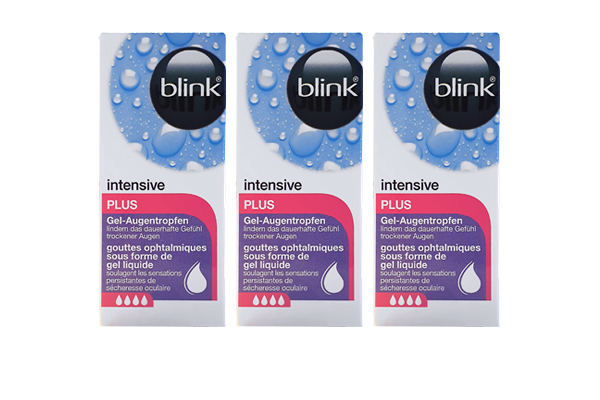 blink intensive Plus Gel 3x10ml