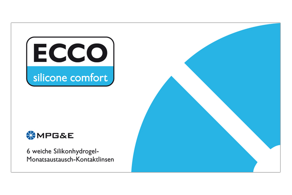 MPG&E Ecco Silicone Comfort sphärische weiche Monatslinsen