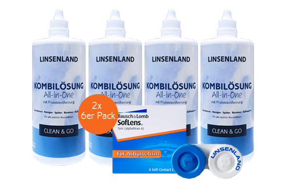 SofLens for Astigmatism & Linsenland Kombilösung SofLens for Astigmatism & Linsenland Kombilösung