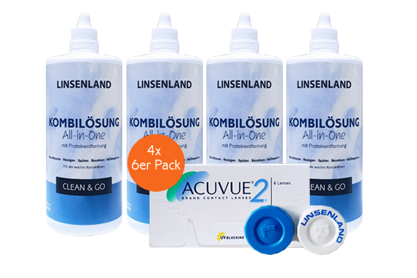 Acuvue 2 & Linsenland Kombilsung