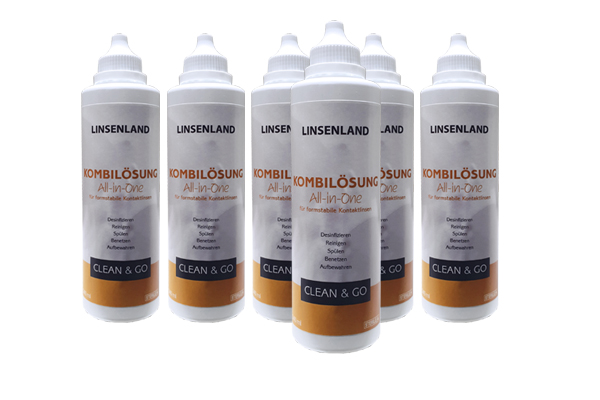 Linsenland RGP All-in-One 6 x 240 ml Linsenland RGP All-in-One 6 x 240 ml