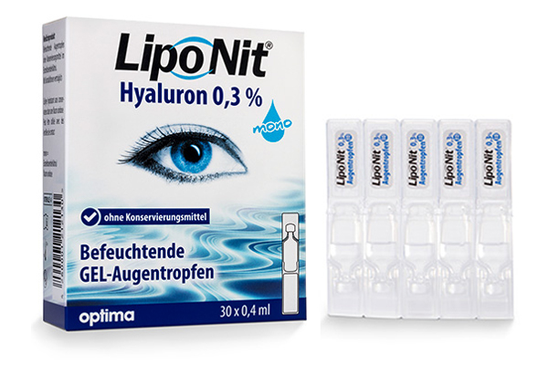 LipoNit Augentropfen 0,3% Gel mono 30 x 0,4ml LipoNit Augentropfen 0,3% Gel mono 30 x 0,4ml