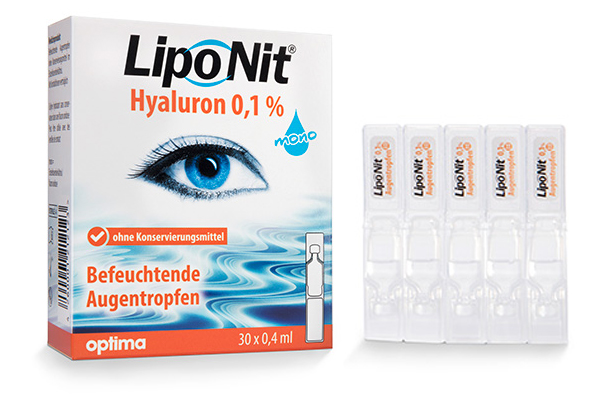 LipoNit Augentropfen 0,1% mono 30 x 0,4ml