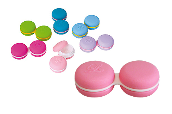 Kontaktlinsenbehlter Macaron Case