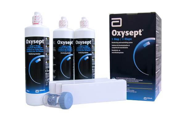 Oxysept Comfort 3 x 300ml MHD 04/2021