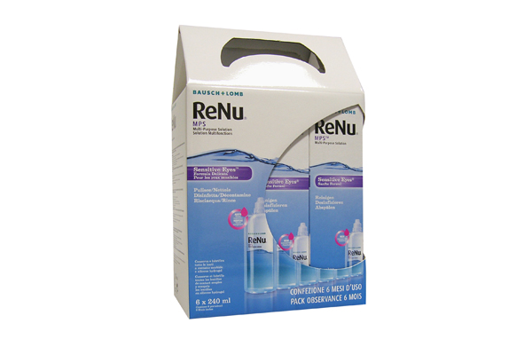 Renu MPS Sensitive Eyes 6x240 ml Renu MPS Sensitive Eyes 6x240 ml