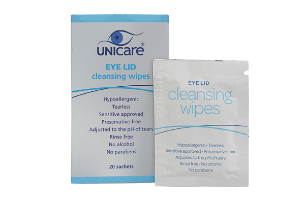 Unicare EYE LID Reinigungstcher