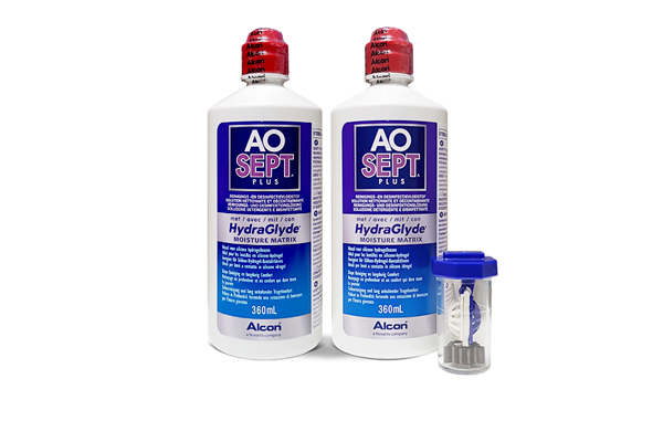 Aosept Plus HydraGlyde Doppelpack 2x360ml