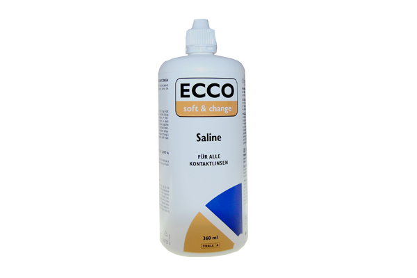 Ecco Soft & Change Saline 360ml