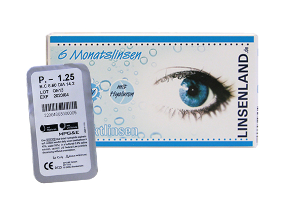Linsenland Kontaktlinsen (Einzellinse)