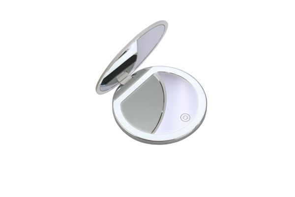 LED Taschenspiegel rund