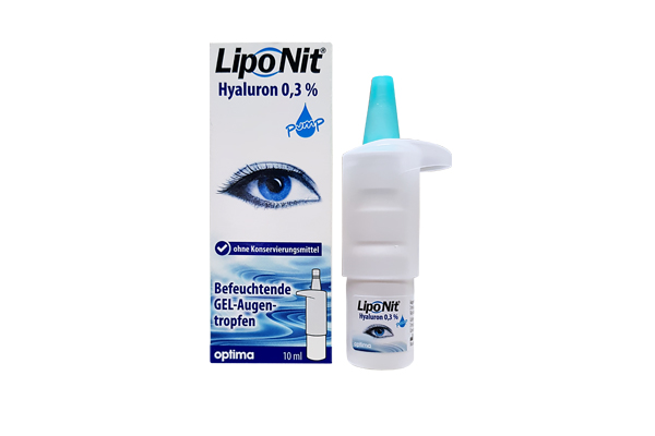 LipoNit Augentropfen 0,3% Gel pump