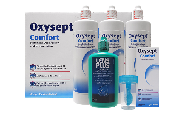 Oxysept Comfort Premium 3-Monats-Pack