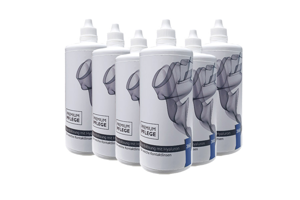 Premium-Pflege Kombil�sung mit Hyaluron 6 x 360 ml